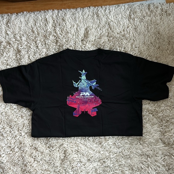 Men’s black Pacific Air show t shirt from Australia Gold Coast - Picture 4 of 4